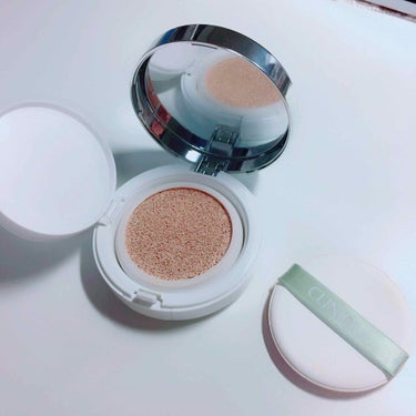 CLINIQUE チーク ポップ オン ザ グロウ トリオ パレットのクチコミ「

CLINIQUE super city block BB cushion compact .....」（2枚目）