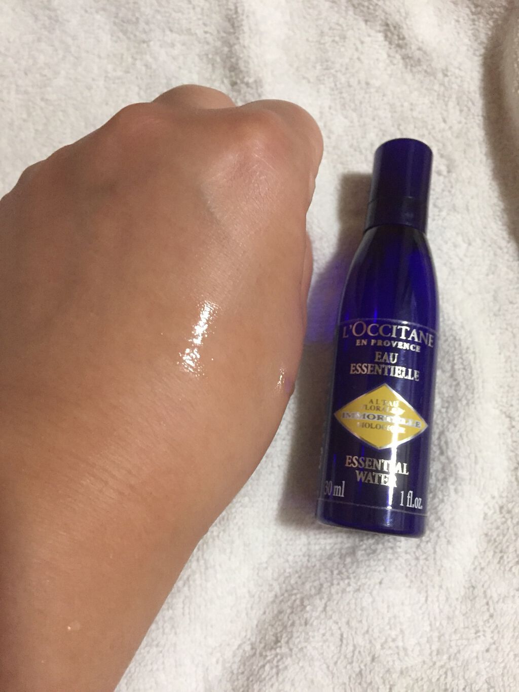 イモーテル プレシューズエッセンシャルフェイスウォーター/L'OCCITANE/化粧水を使ったクチコミ(2枚目)