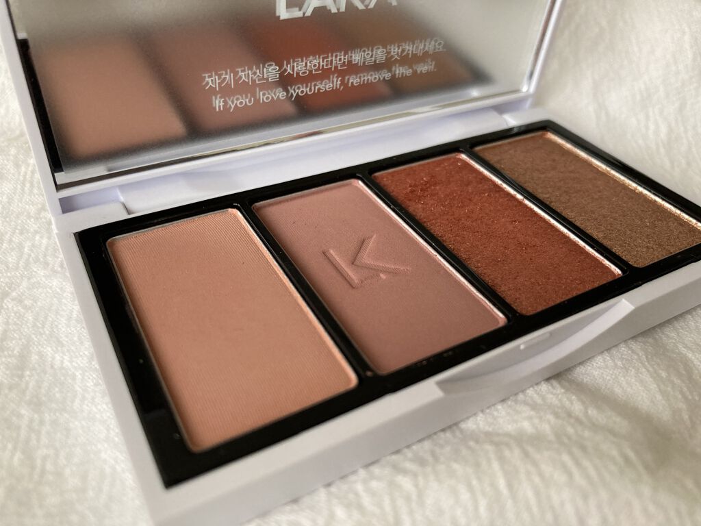 ジャストアイパレット/Laka/アイシャドウパレットを使ったクチコミ（3枚目）