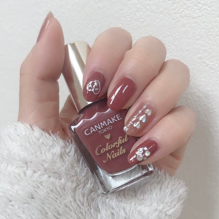 カラフルネイルズ/キャンメイク/マニキュアを使ったクチコミ(4枚目)