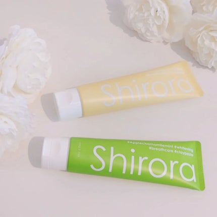 シローラクレイホワイトニング アップルカモミールミント/Shirora/歯磨き粉を使ったクチコミ(2枚目)