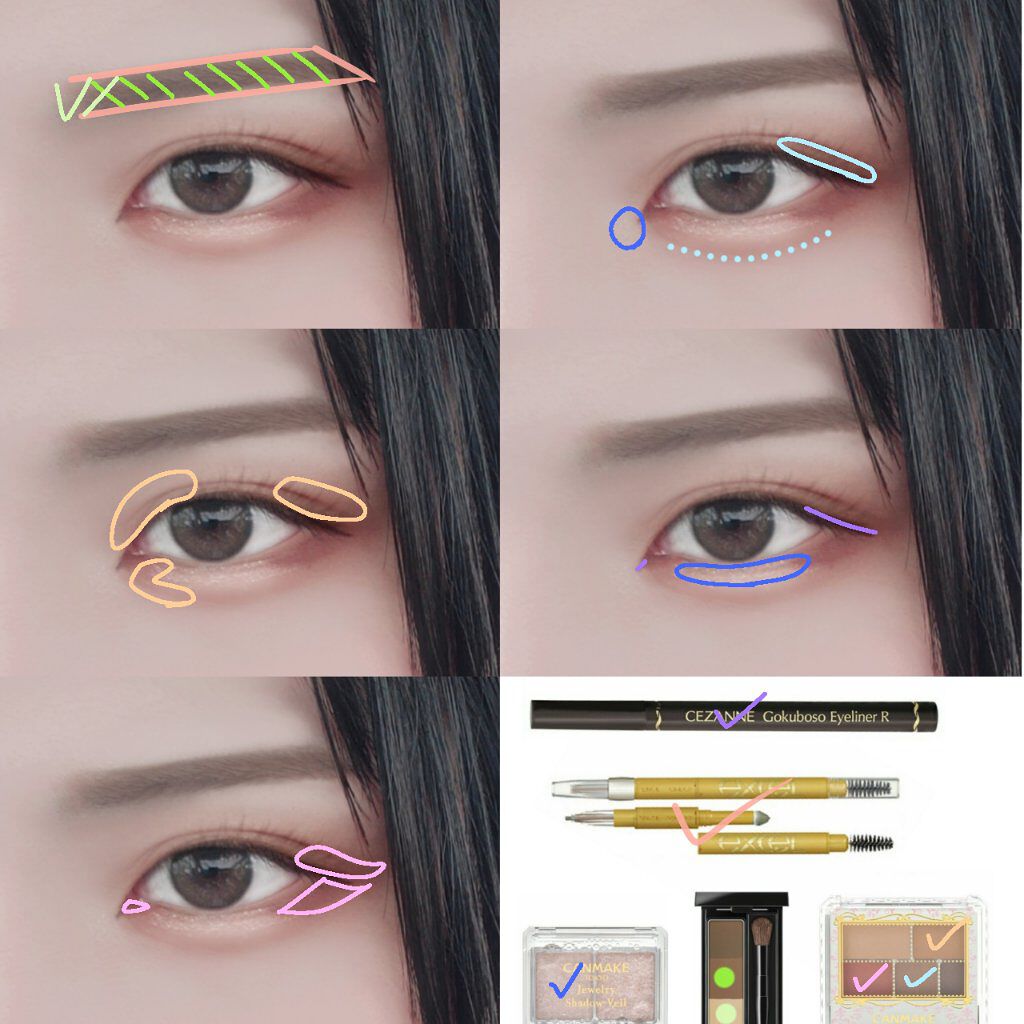 パウダー＆ペンシル　アイブロウＥＸ/excel/アイブロウペンシルを使ったクチコミ（2枚目）