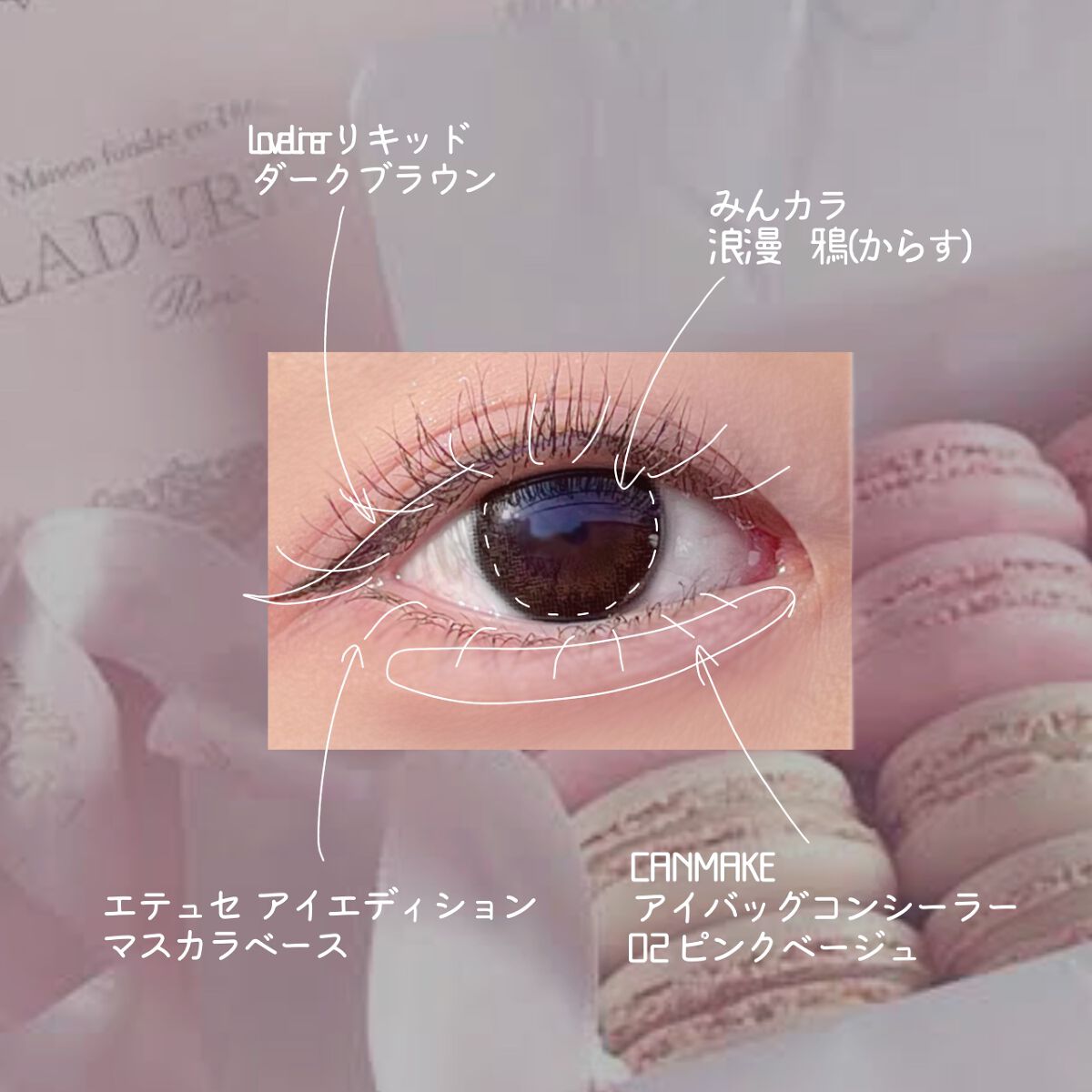 描くふたえアイライナー｜CEZANNE他、4商品を使った口コミ - \ブルベ夏