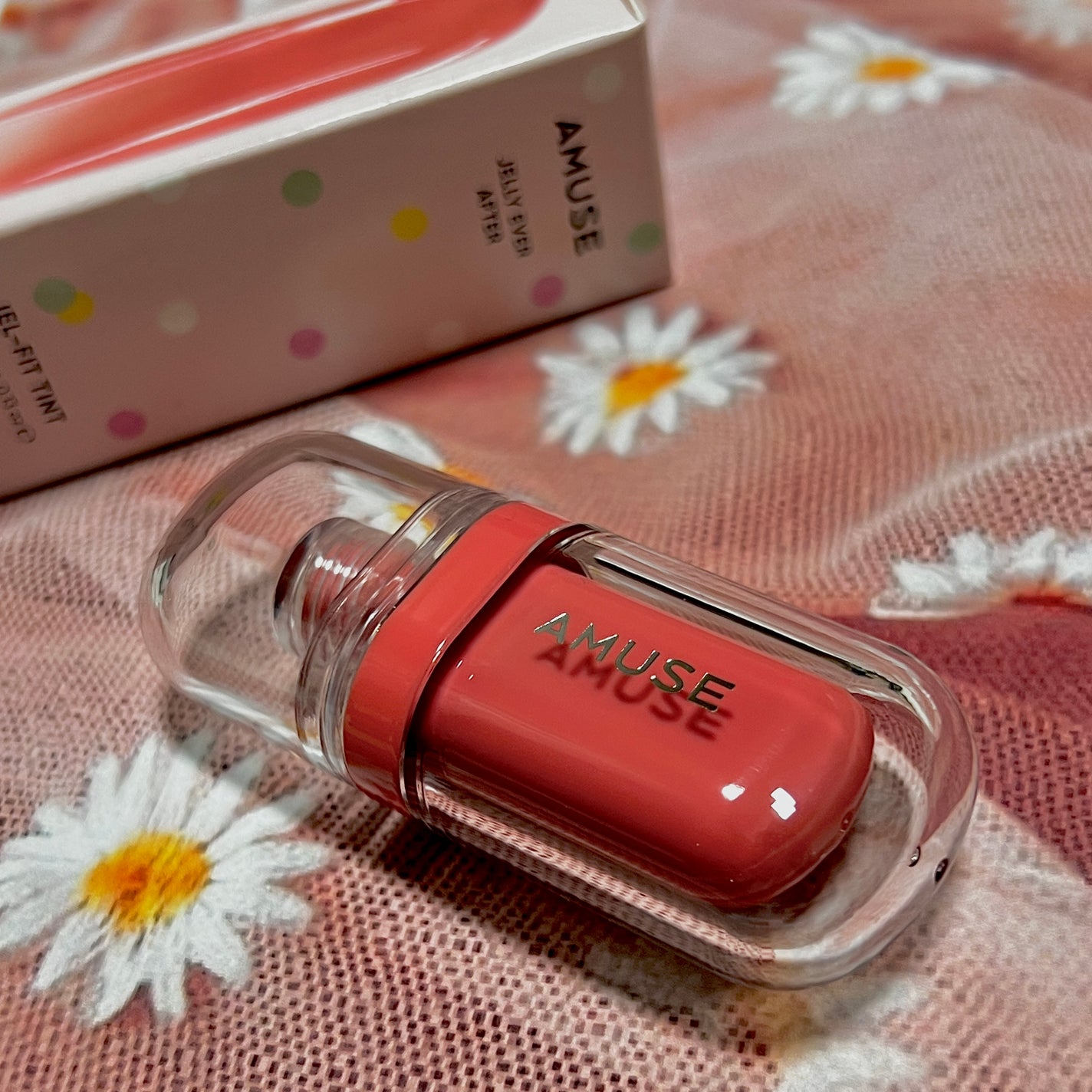 ジェルフィットティント/AMUSE/リップティントを使ったクチコミ(1枚目)