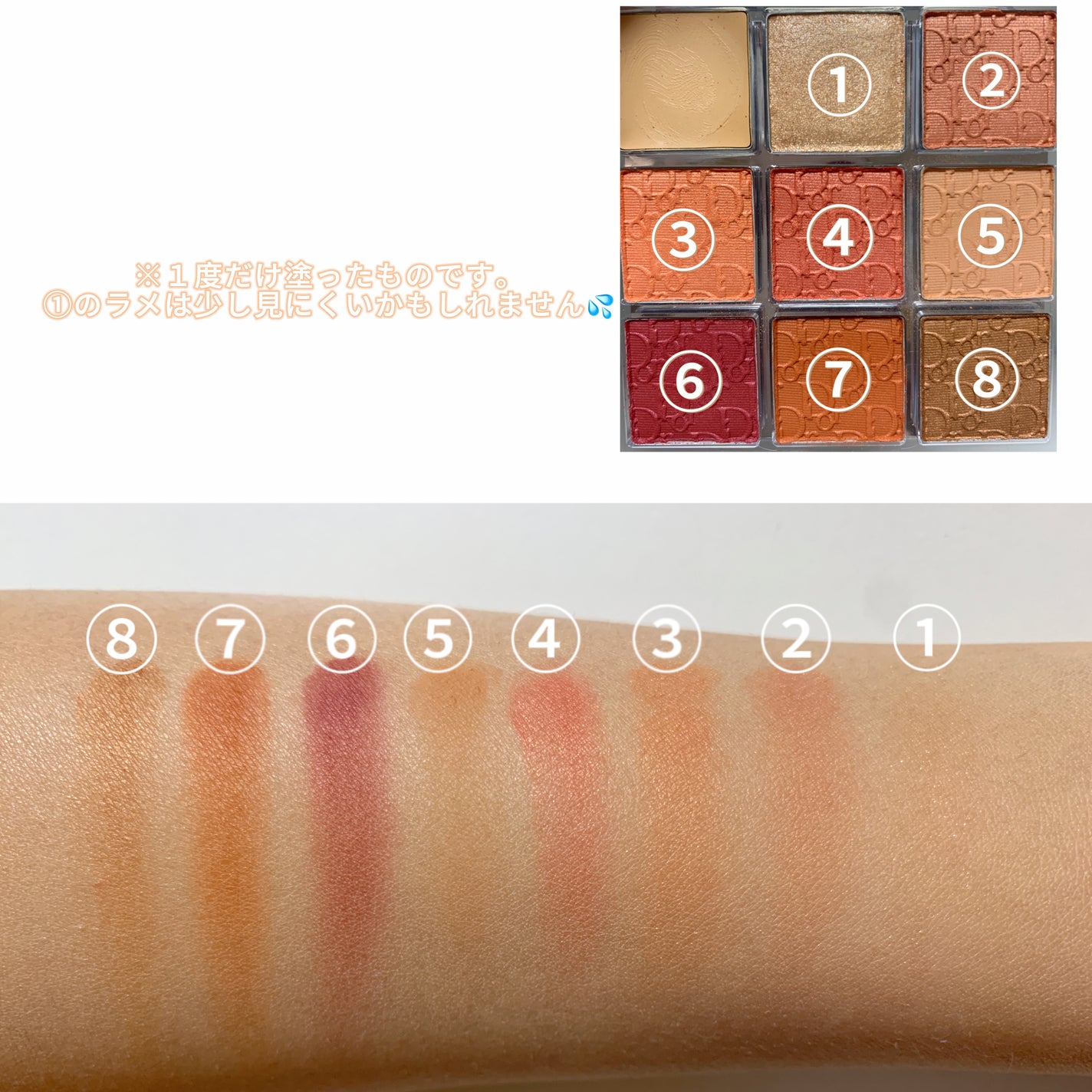 ディオール バックステージ アイ パレット/Dior/アイシャドウパレットを使ったクチコミ(2枚目)