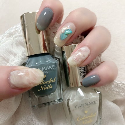 カラフルネイルズ/キャンメイク/マニキュアを使ったクチコミ(1枚目)