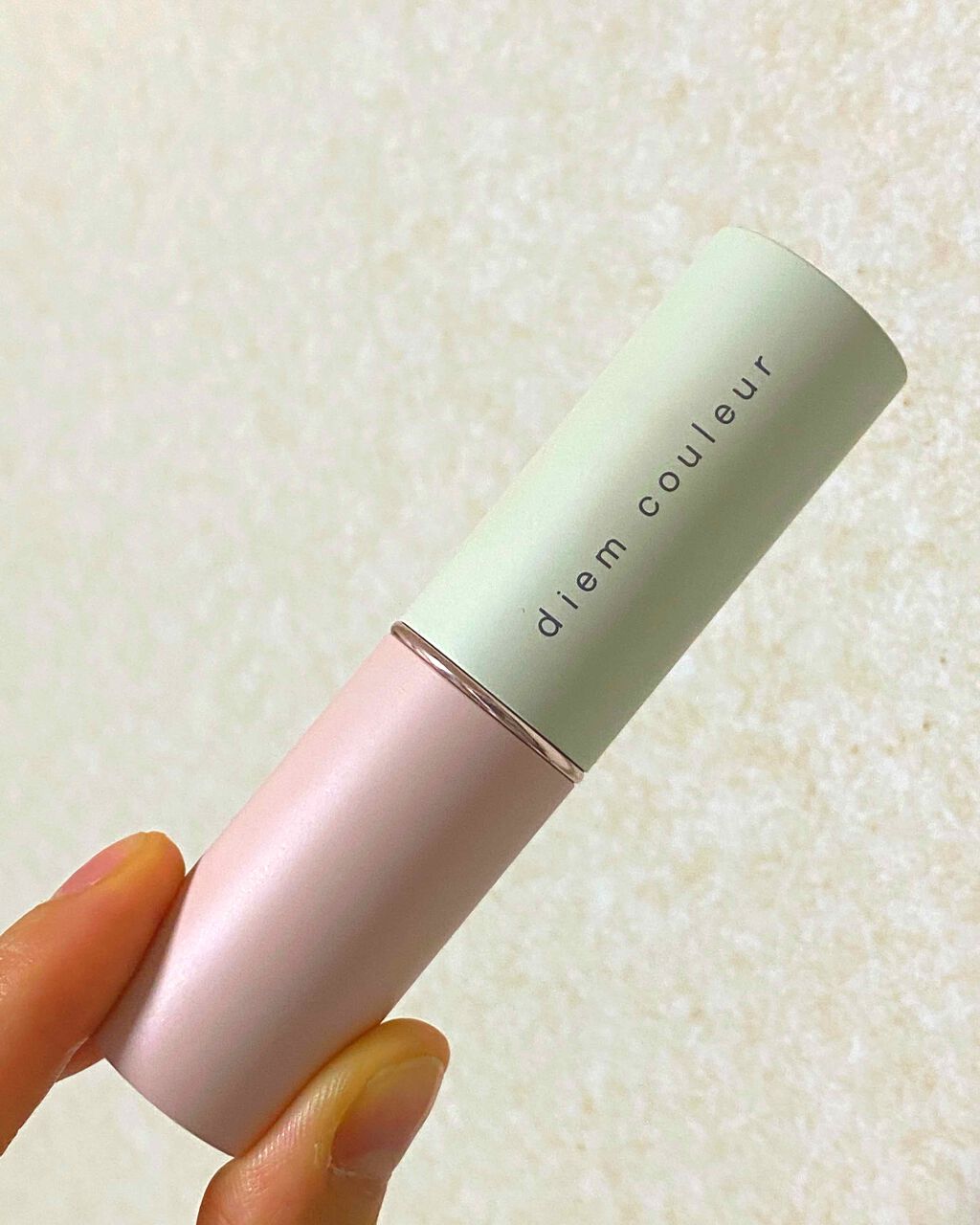 グローブラッシュスティック/ディエム クルール/ジェル・クリームチークを使ったクチコミ(1枚目)