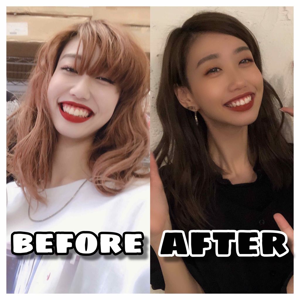 泡カラー 髪色もどし/リーゼ/ヘアカラーを使ったクチコミ（2枚目）