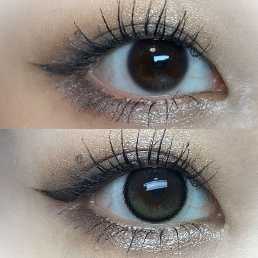 Secretive Kristen/Hapa kristin/カラーコンタクトレンズを使ったクチコミ（3枚目）