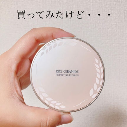 R&C パーフェクトクッション/THE FACE SHOP/リキッドファンデーションを使ったクチコミ(1枚目)