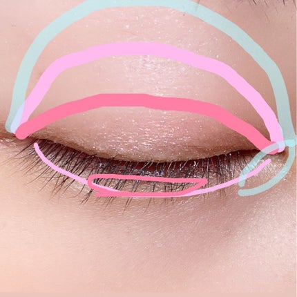 シャイニーシャドウ N/excel/単色アイシャドウを使ったクチコミ(4枚目)