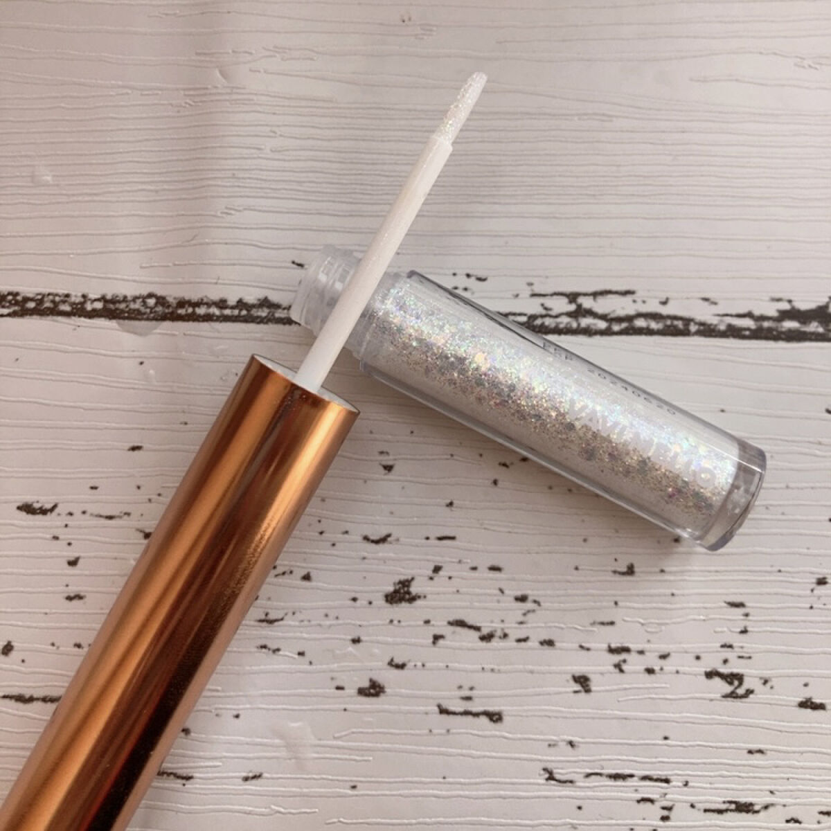 トゥインクルグリッター 03 シュガースター（グリッターパールタイプ） /VAVI MELLO/グリッターを使ったクチコミ（1枚目）