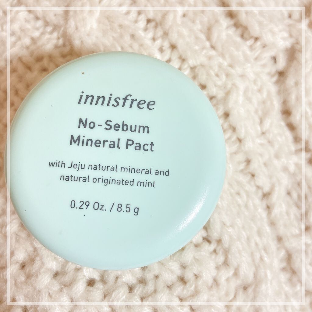 ノーセバム ミネラルパウダー/innisfree/ルースパウダーを使ったクチコミ(1枚目)