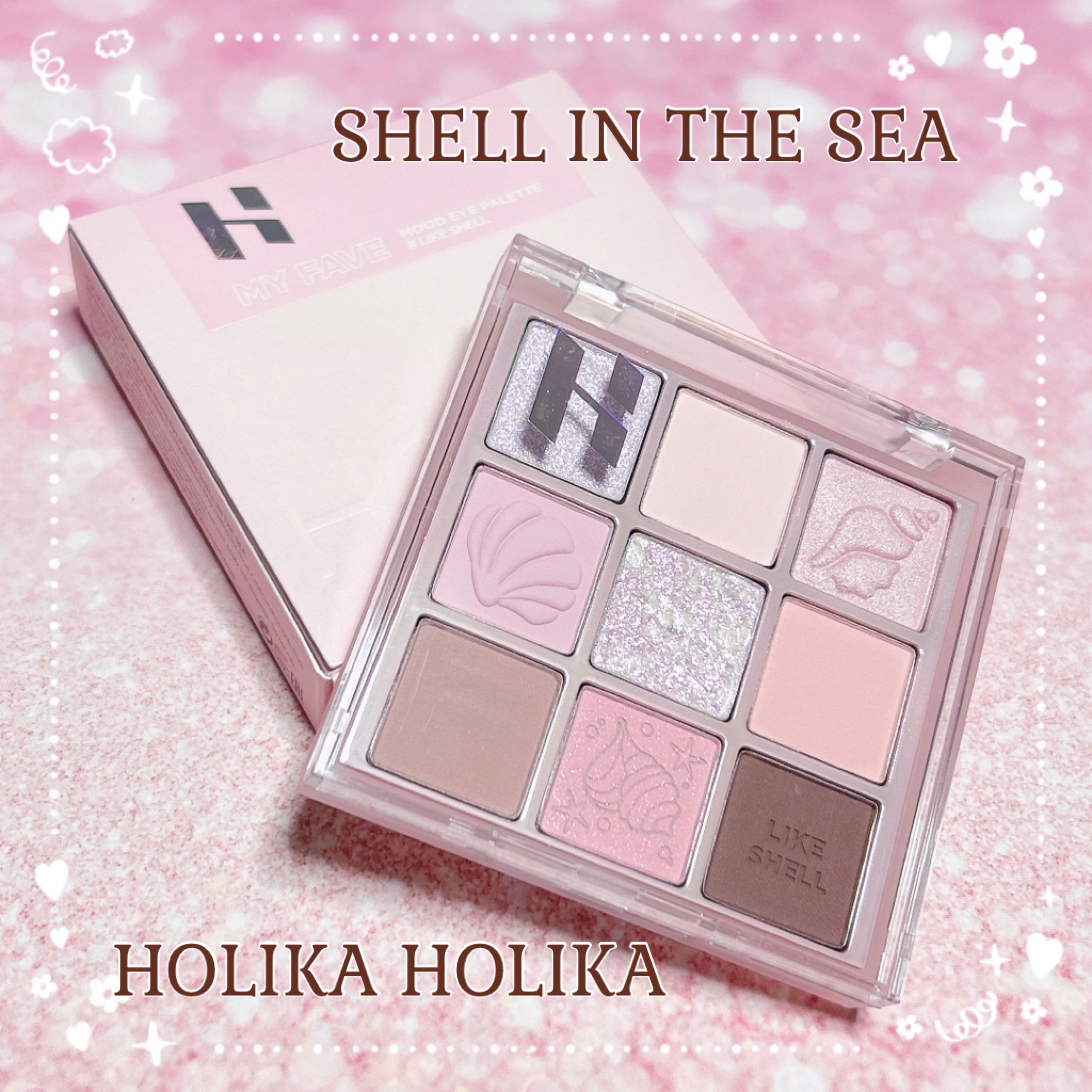 マイフェイブムードアイパレット 9カラー/HOLIKA HOLIKA/アイシャドウパレットを使ったクチコミ（1枚目）