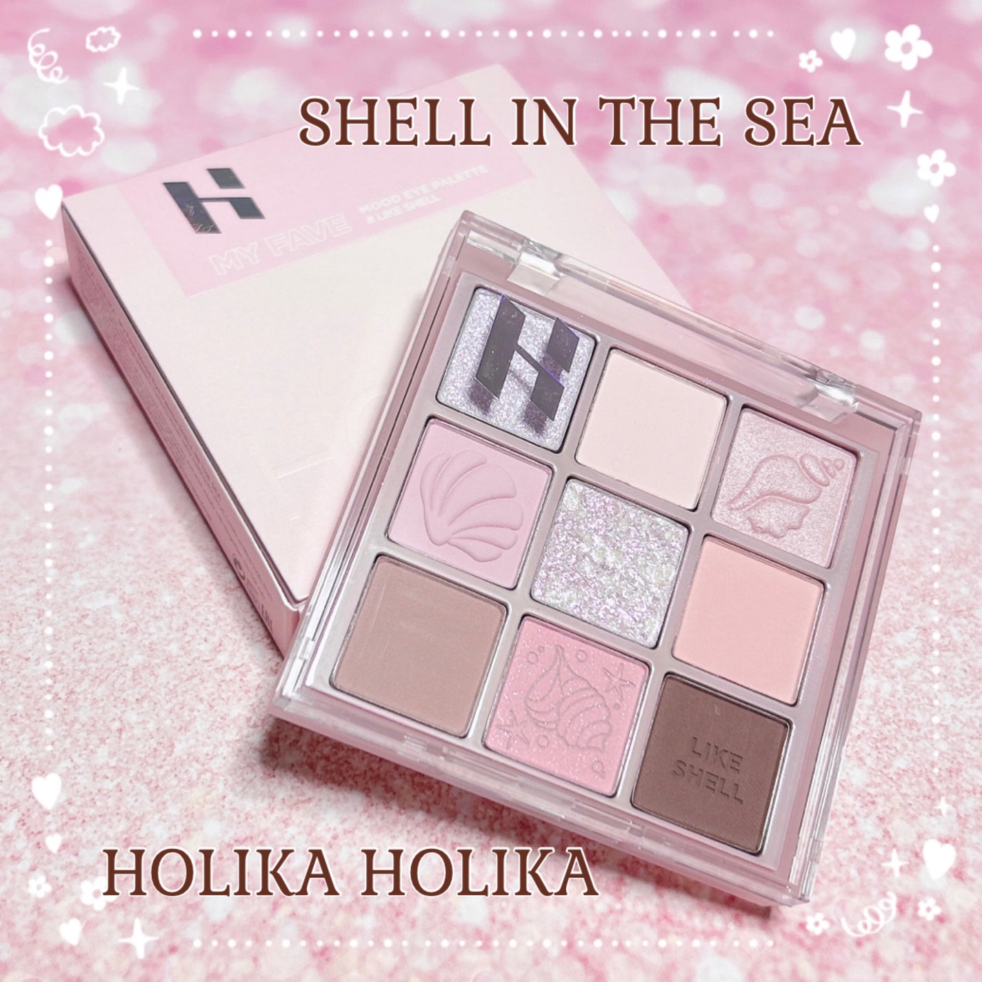 マイフェイブムードアイパレット 9カラー/HOLIKA HOLIKA/アイシャドウパレットを使ったクチコミ(1枚目)