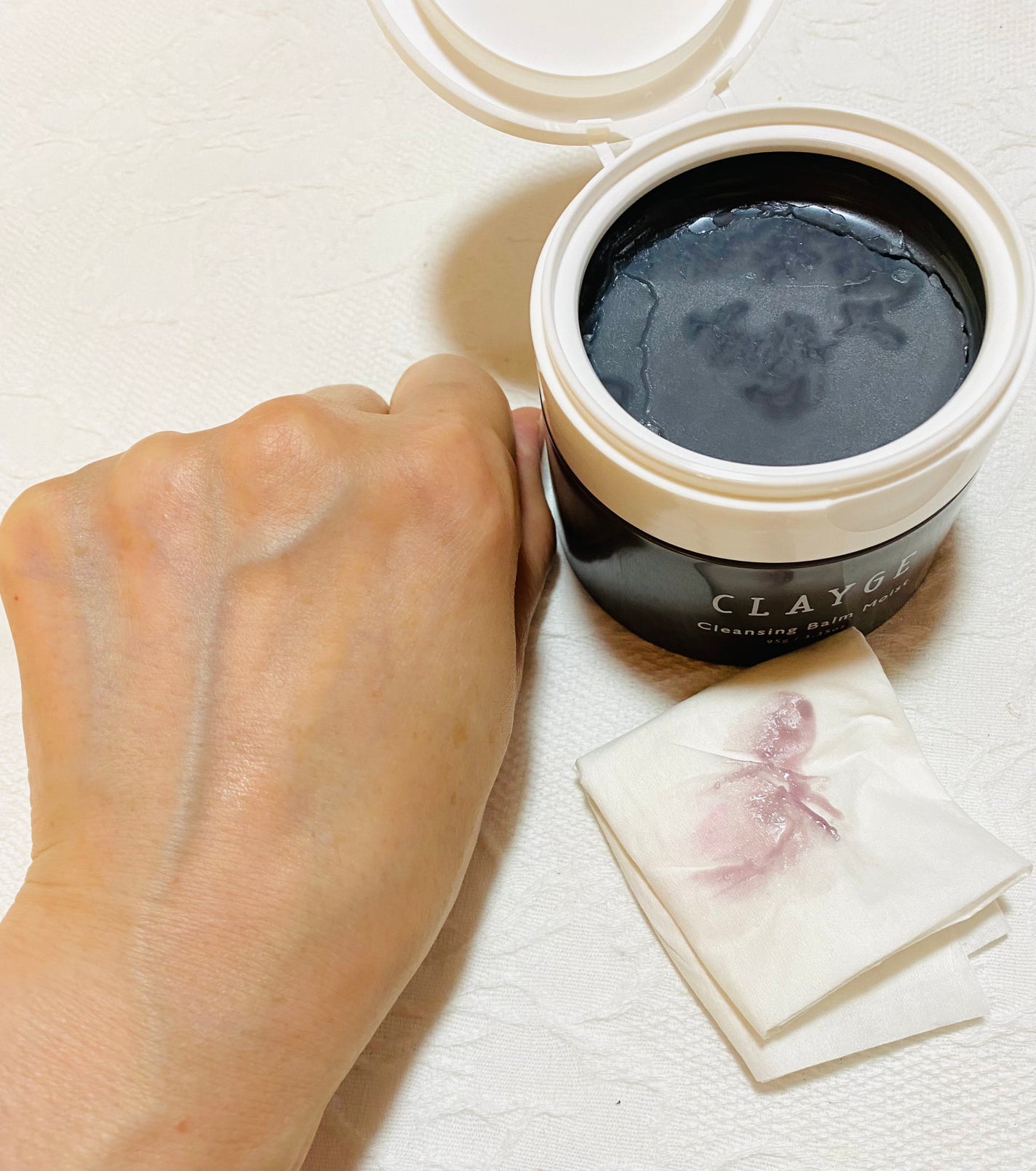 クレンジングバームモイストN/CLAYGE/クレンジングバームを使ったクチコミ(5枚目)