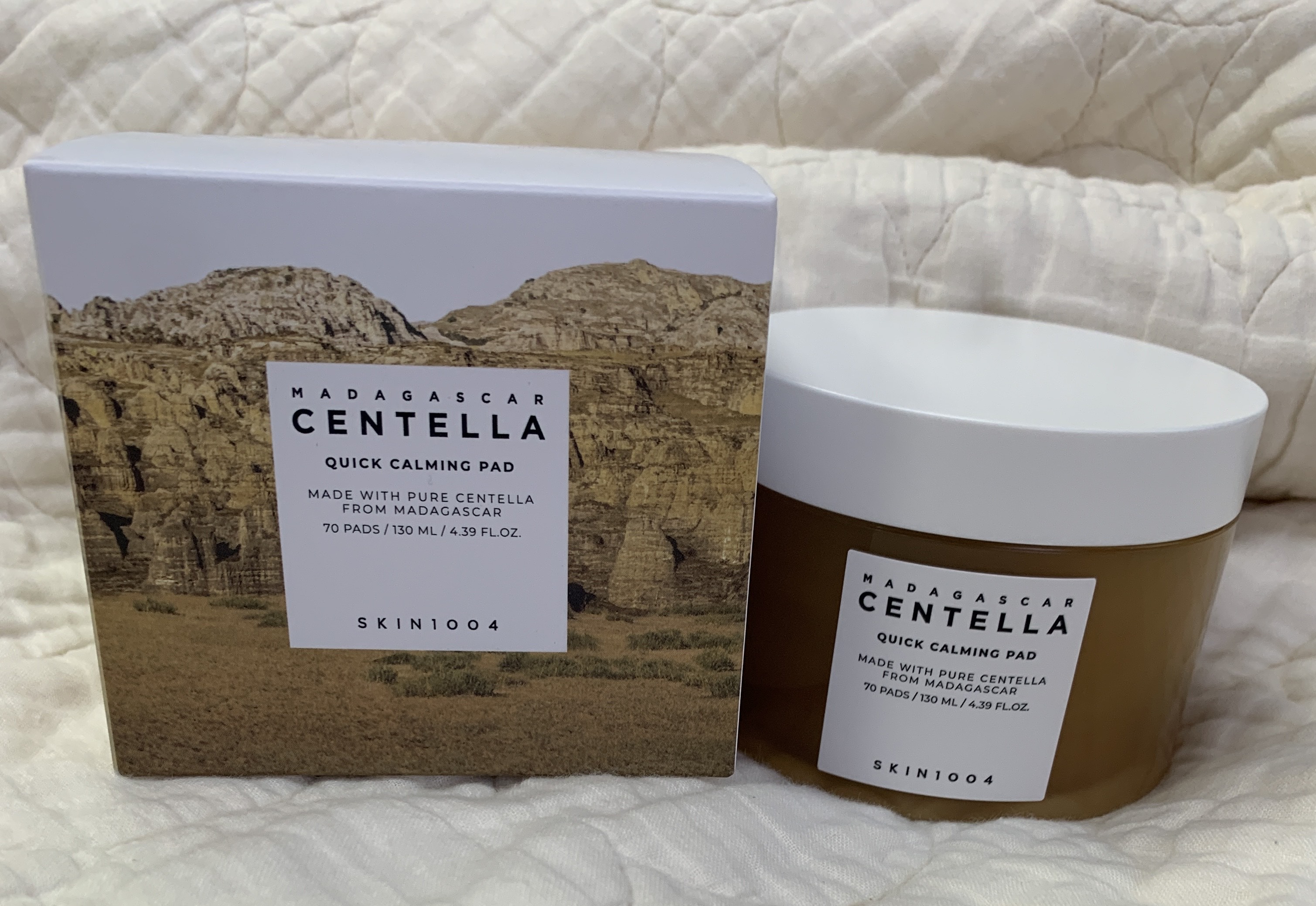 センテラ クイックカーミングパッド/SKIN1004/トナーパッドを使ったクチコミ（1枚目）