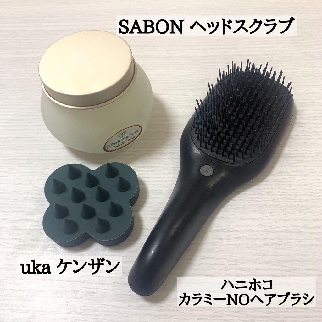 uka scalp brush kenzan/uka/スカルプブラシを使ったクチコミ(2枚目)