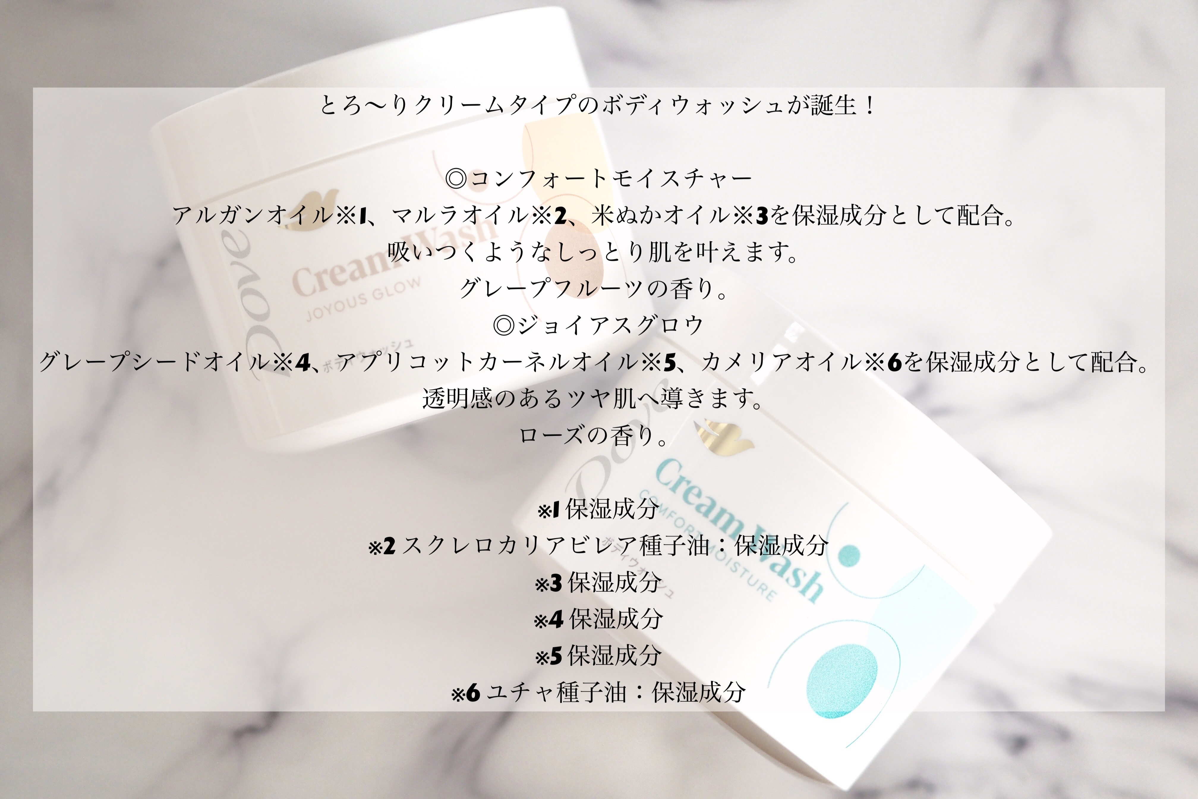 ダヴ クリームボディウォッシュ コンフォートモイスチャー/ダヴ/ボディソープを使ったクチコミ（2枚目）