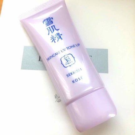 スキンケア UV トーンアップ/雪肌精/化粧下地を使ったクチコミ(1枚目)
