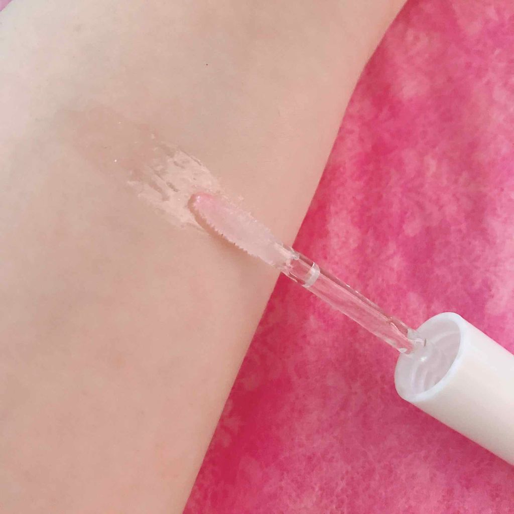 フルーティーピュアオイルリップ 04 ストロベリーソーダ/キャンメイク/リップグロスを使ったクチコミ（2枚目）