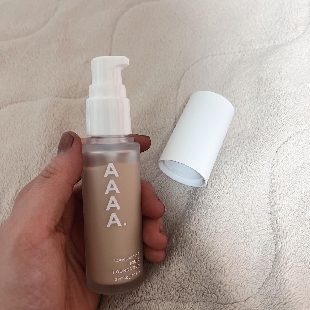 リキッドファンデーション/AAAA./クリーム・エマルジョンファンデーションを使ったクチコミ(4枚目)