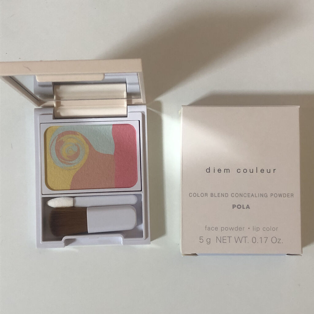 ディエム クルール カラーブレンドパウダーコンシーラー/ディエム クルール/パウダーコンシーラーを使ったクチコミ（1枚目）