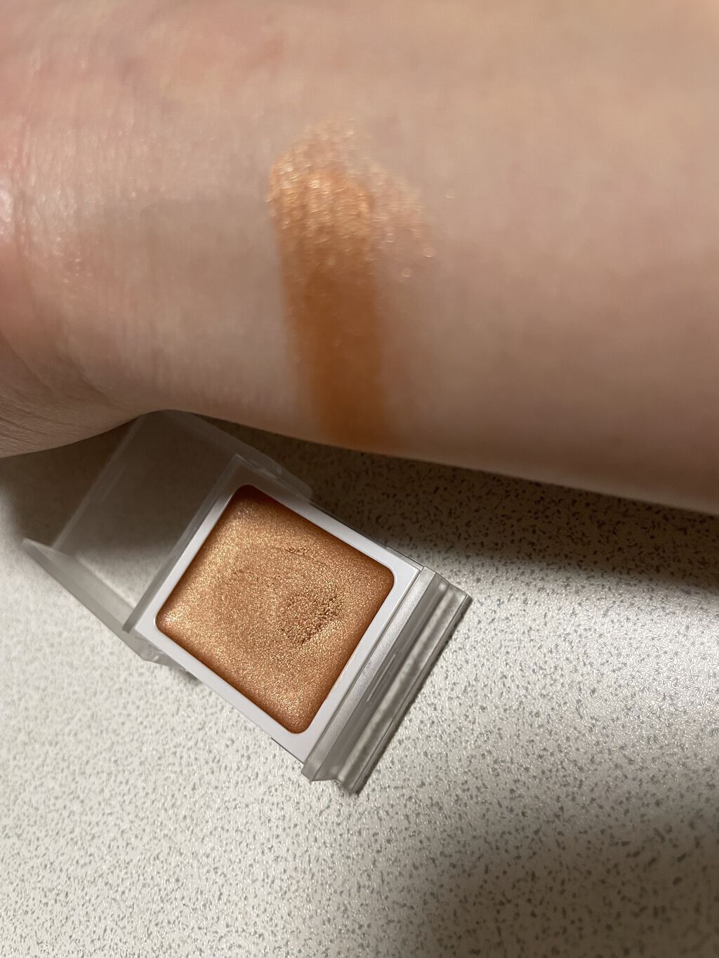 アイカラー　クリームタイプ/無印良品/ジェル・クリームアイシャドウを使ったクチコミ（3枚目）