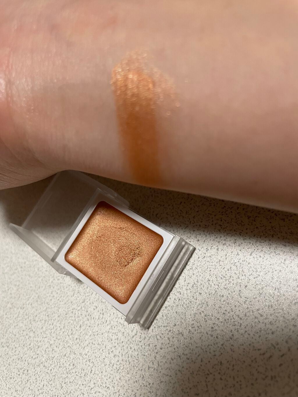 アイカラー クリームタイプ/無印良品/ジェル・クリームアイシャドウを使ったクチコミ(3枚目)