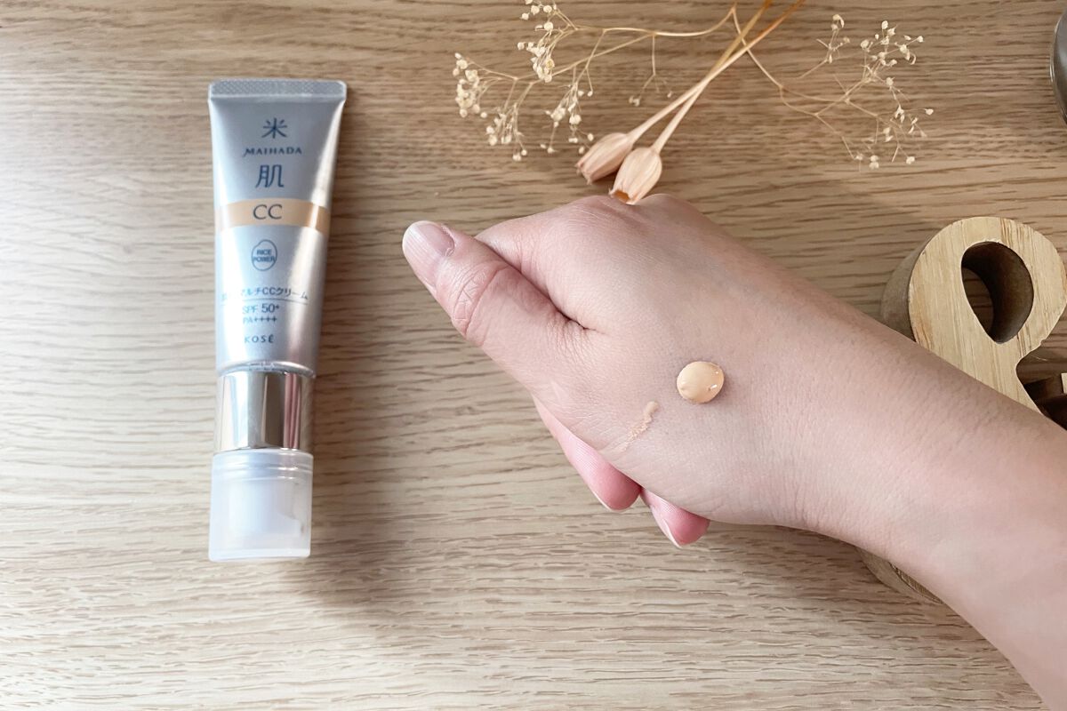 肌潤 マルチCCクリーム/米肌/CCクリームを使ったクチコミ(3枚目)