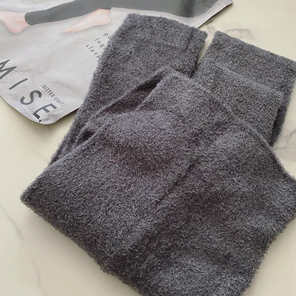 パジャマレギンスsleep＋/BELMISE/着圧ソックス・レギンスを使ったクチコミ（2枚目）