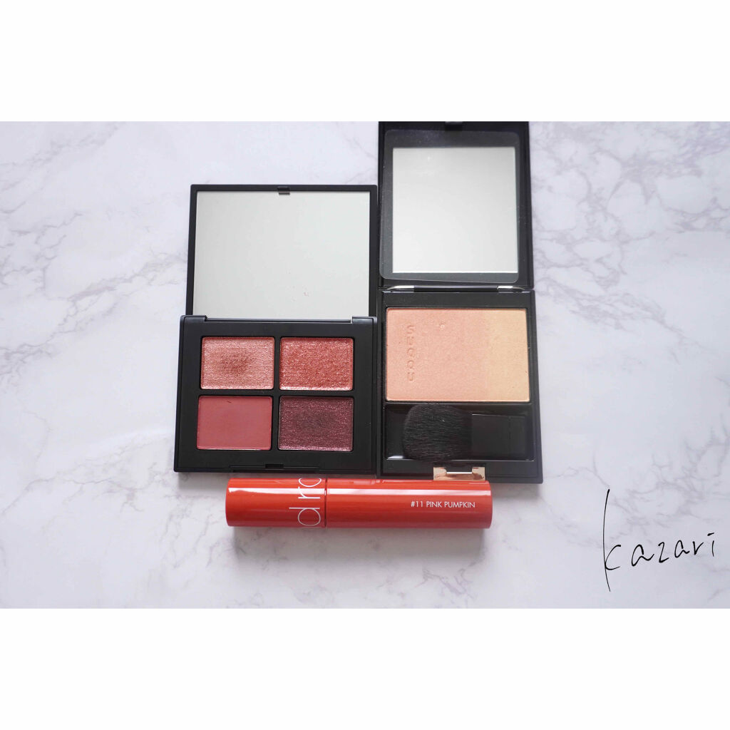 ピュア カラー ブラッシュ 05 柔光輝-YAWAKOUKI/SUQQU/パウダーチークを使ったクチコミ（2枚目）