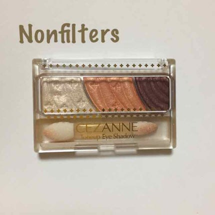 トーンアップアイシャドウ/CEZANNE/アイシャドウパレットを使ったクチコミ(1枚目)