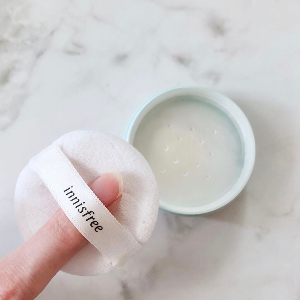 ノーセバム ミネラルパウダー N/innisfree/ルースパウダーを使ったクチコミ(2枚目)