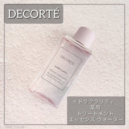イドラクラリティ 薬用 トリートメント エッセンス ウォーター/DECORTÉ/化粧水を使ったクチコミ(1枚目)