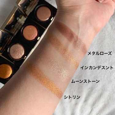 リュクス アイシャドウ リッチ ラスター/BOBBI BROWN/パウダーアイシャドウを使ったクチコミ（4枚目）