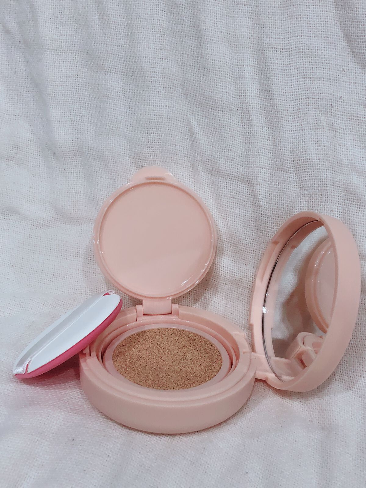 マット クッションファンデーション 02ナチュラル/Kirei&co./クッションファンデーションを使ったクチコミ（2枚目）