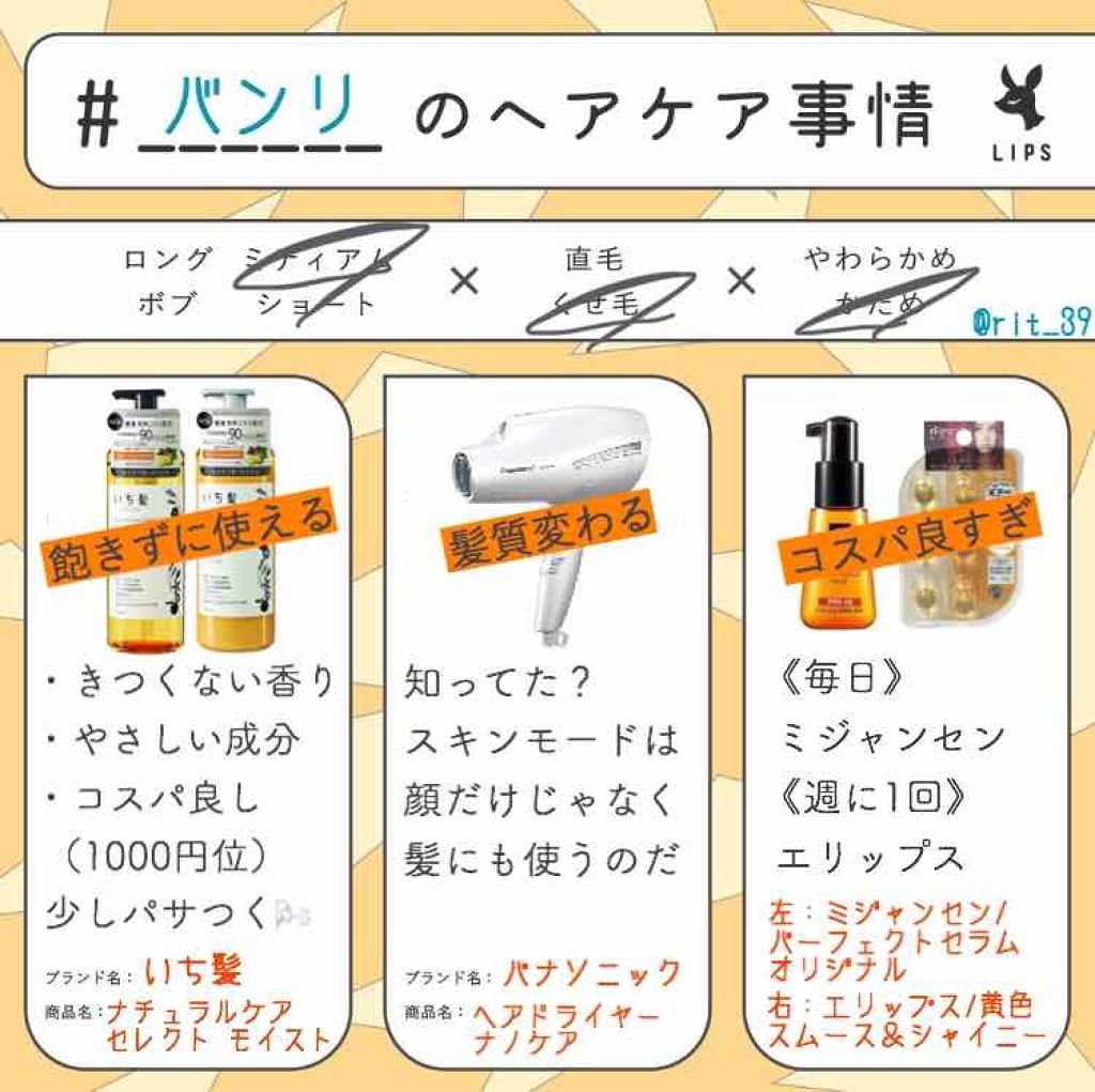 ヘアードライヤー ナノケア/Panasonic/ドライヤーを使ったクチコミ（1枚目）