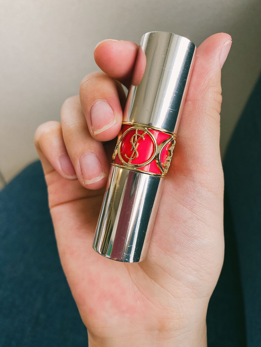 ヴォリュプテ プランプインカラー/YVES SAINT LAURENT BEAUTE/口紅を使ったクチコミ(1枚目)