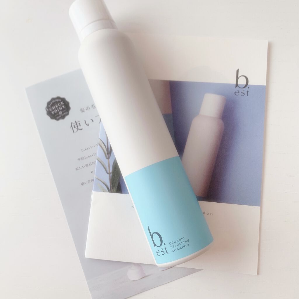 オーガニックスパークリングシャンプー/b.ris/市販シャンプーを使ったクチコミ（1枚目）