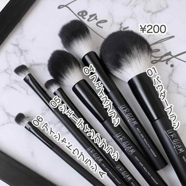 UR GLAM　SHADING BRUSH/U R GLAM/メイクブラシを使ったクチコミ（2枚目）