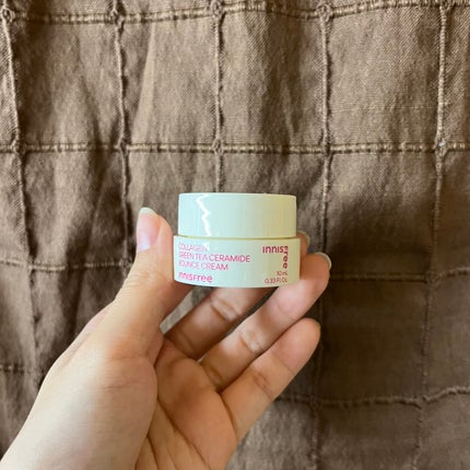 コラーゲン グリーンティー セラミド バウンス クリーム/innisfree/スキンケア・基礎化粧品を使ったクチコミ(1枚目)