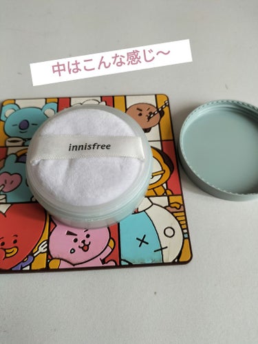 ノーセバム　ミネラルパウダー　N/innisfree/ルースパウダーを使ったクチコミ（2枚目）