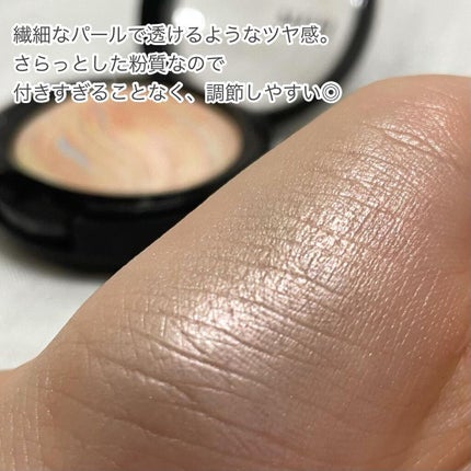 マーブルハイライター/LB/パウダーチークを使ったクチコミ(5枚目)