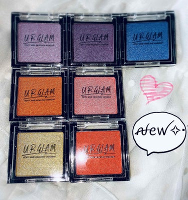 UR GLAM　POWDER EYESHADOW/U R GLAM/シングルアイシャドウを使ったクチコミ（1枚目）