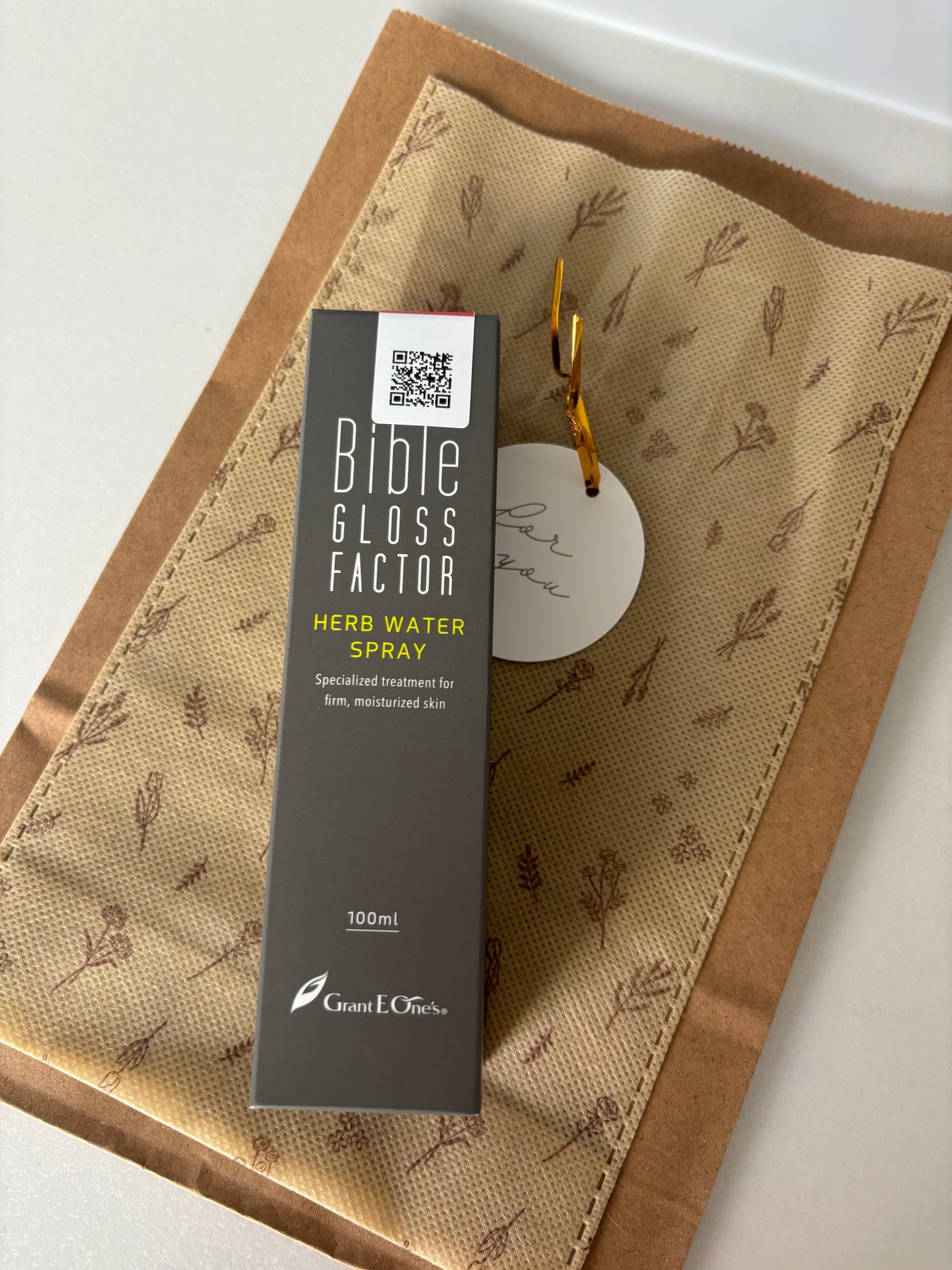 ハーブウォータースプレー/バイブルグロスファクター/ミスト状化粧水を使ったクチコミ(3枚目)