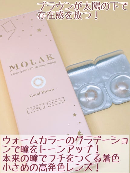 MOLAK 1day/MOLAK/ワンデー(1DAY)カラコンを使ったクチコミ(2枚目)