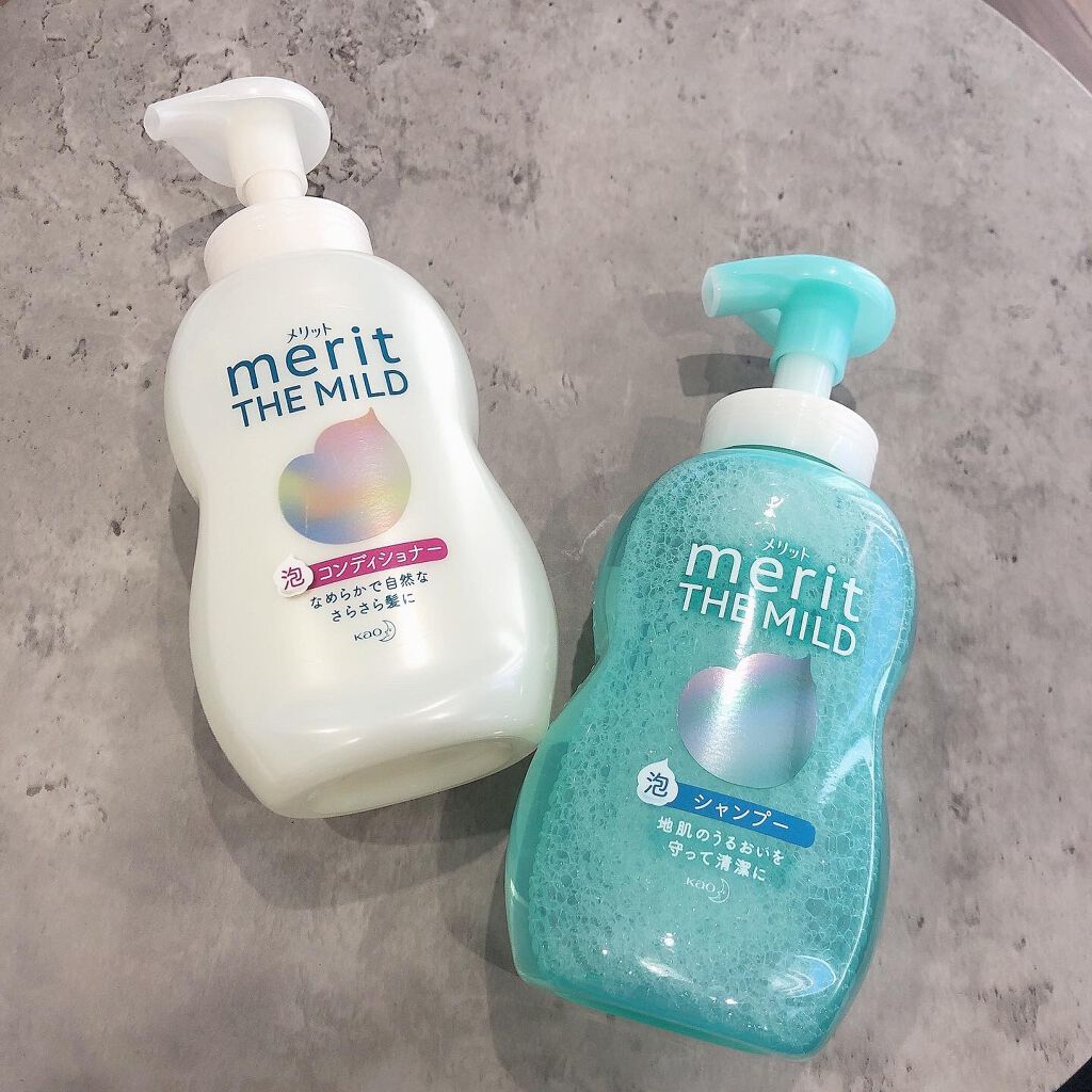 ザマイルド/メリット/市販シャンプーを使ったクチコミ（1枚目）
