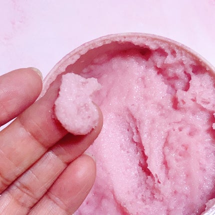 Q+Me スウィート ボム タラソ スクラブ/AGARISM/バスト・ヒップケアを使ったクチコミ(3枚目)