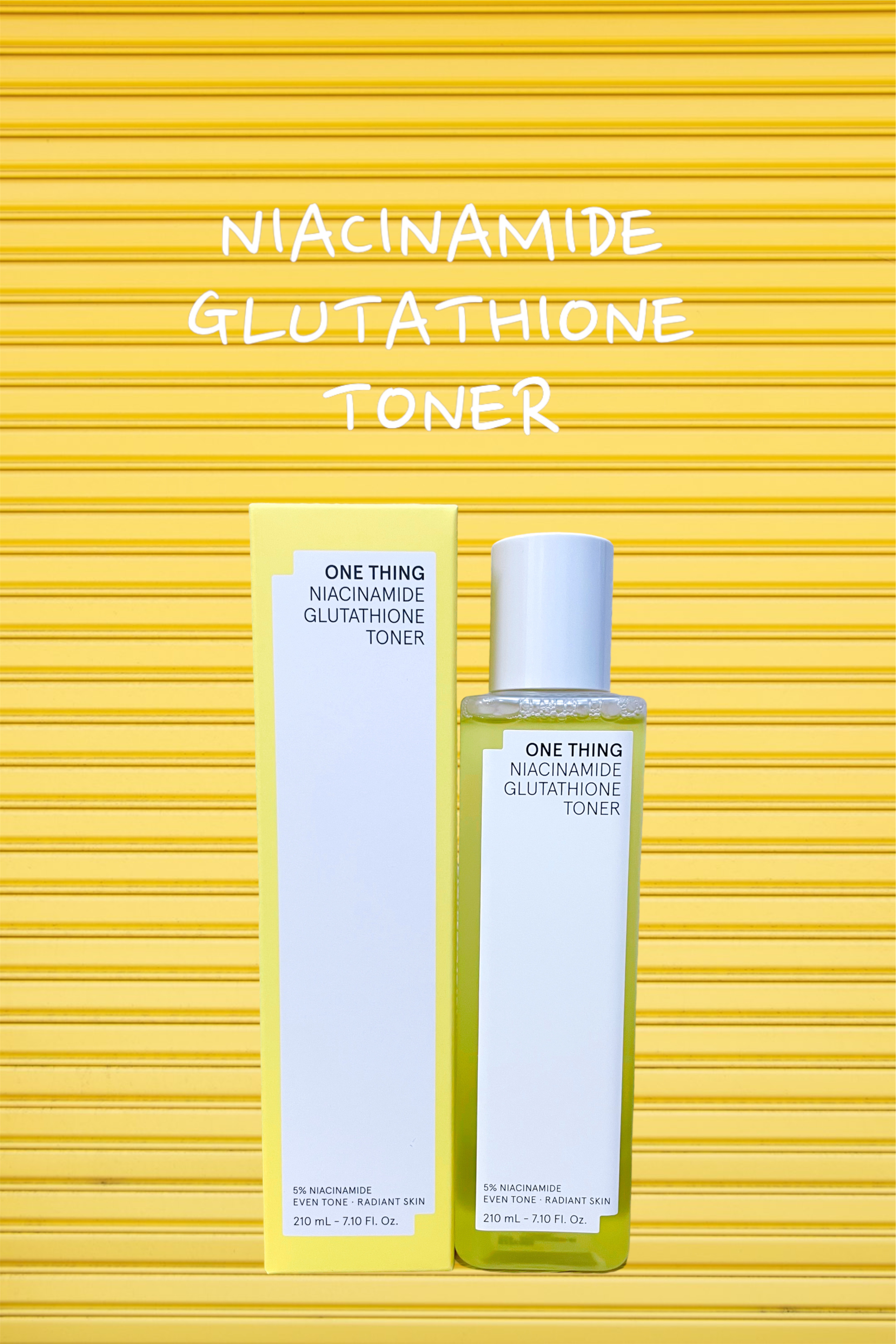 ナイアシンアミドグルタチオントナー/ONE THING/化粧水を使ったクチコミ（2枚目）